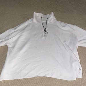 VSCO girl crop top sweater